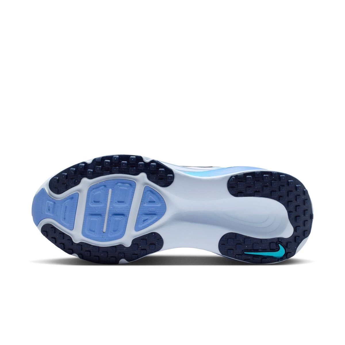 Nike Women's Vomero 18 Running Shoes - White/Midnight Navy/Blue Fury