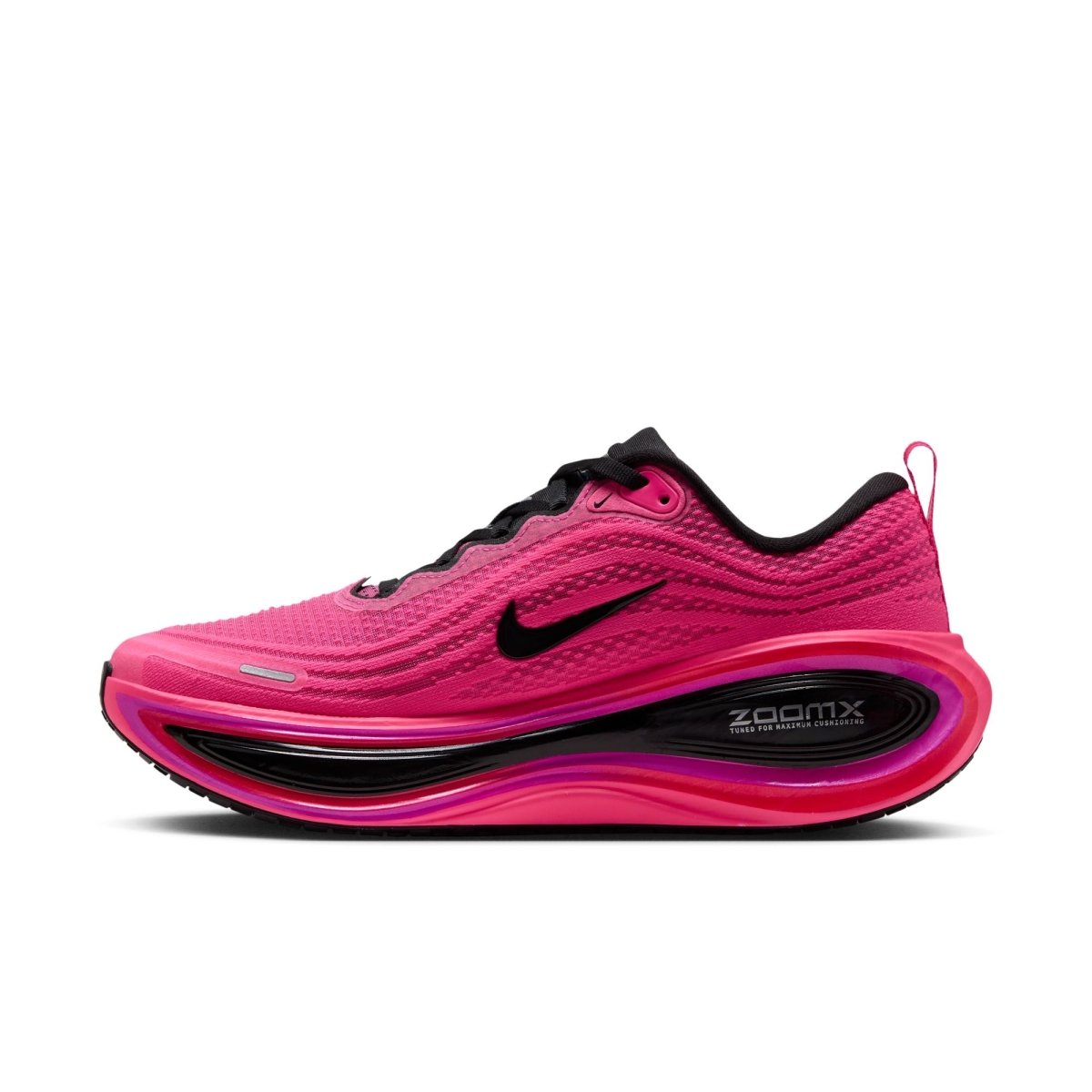 Nike Women's Vomero Plus Running Shoes - Black/Hyper Pink/Fuchsia Blast