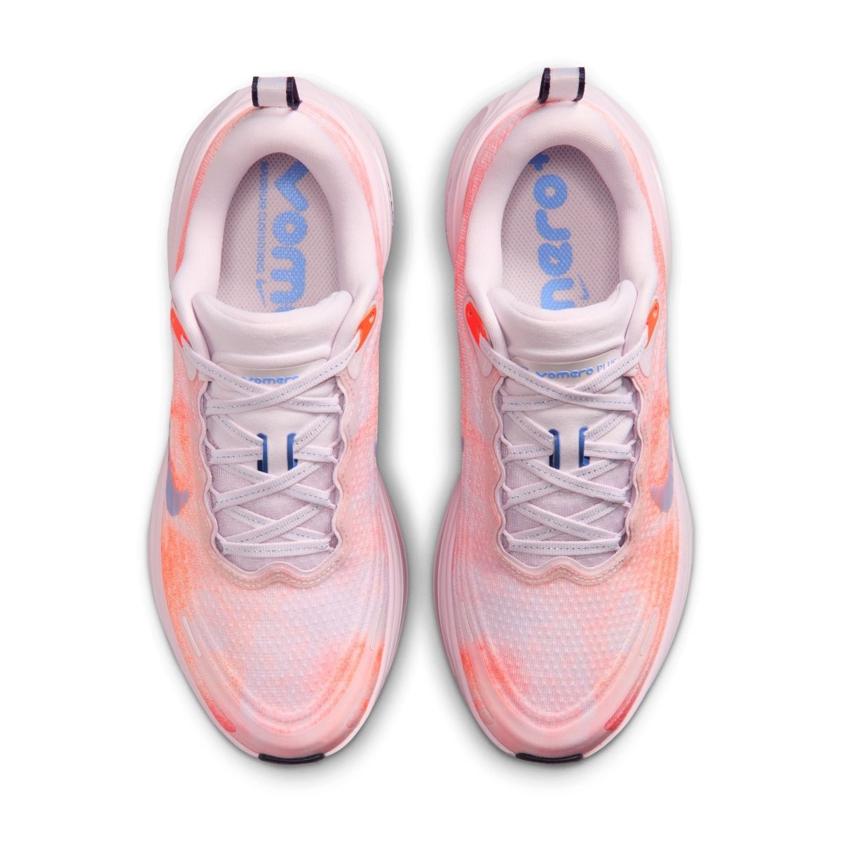 Nike Women's Vomero Plus Running Shoes - Bleached Lilac/Royal Pulse/Hyper Crimson