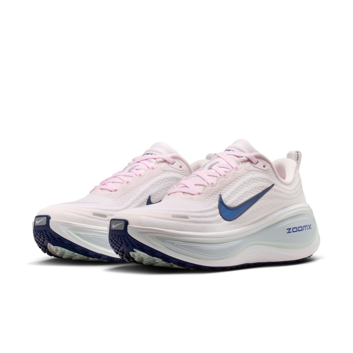 Nike Women's Vomero Plus Running Shoes - Pearl Pink/Midnight Navy/White