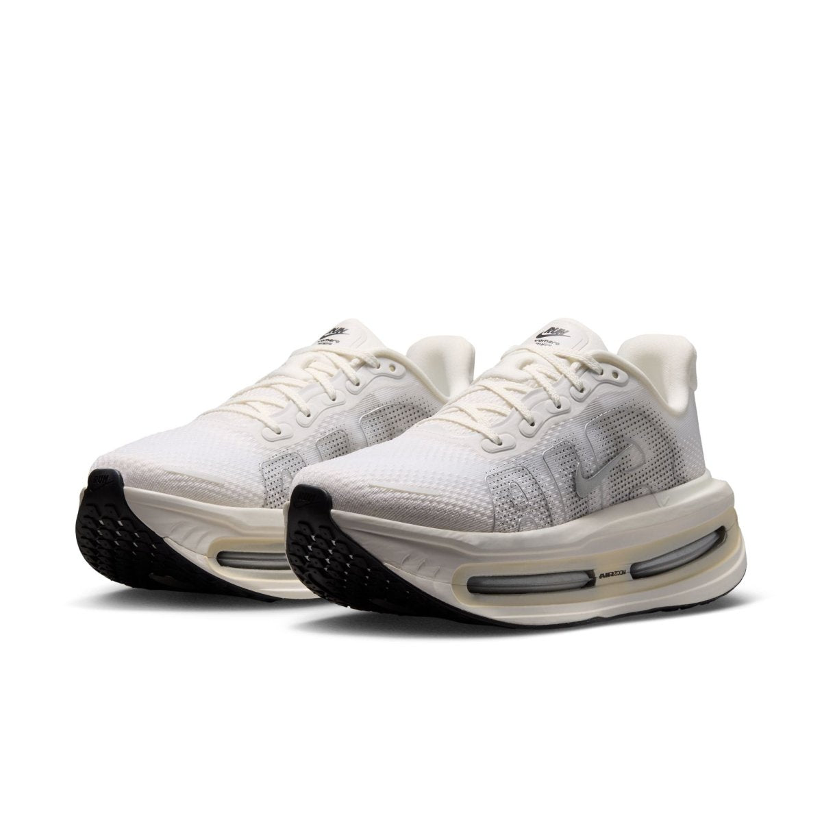 Nike Women's Vomero Premium Running Shoes - Summit White/Metallic Silver/Sail