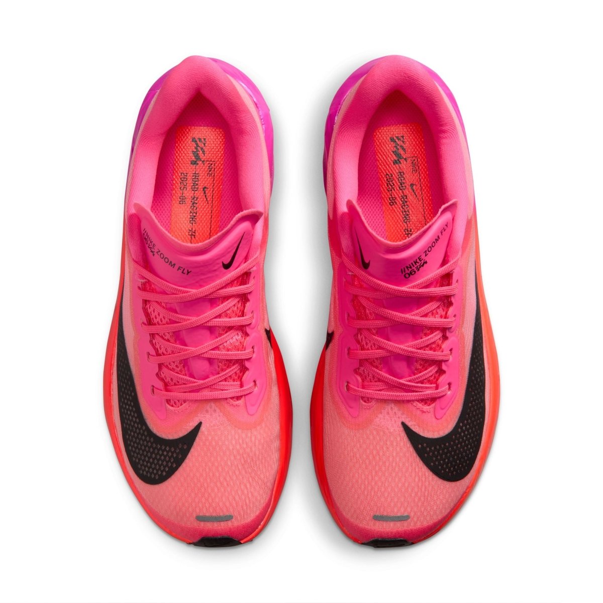 Nike Women's Zoom Fly 6 Racing Shoes - Hyper Pink/Black/Laser Crimson