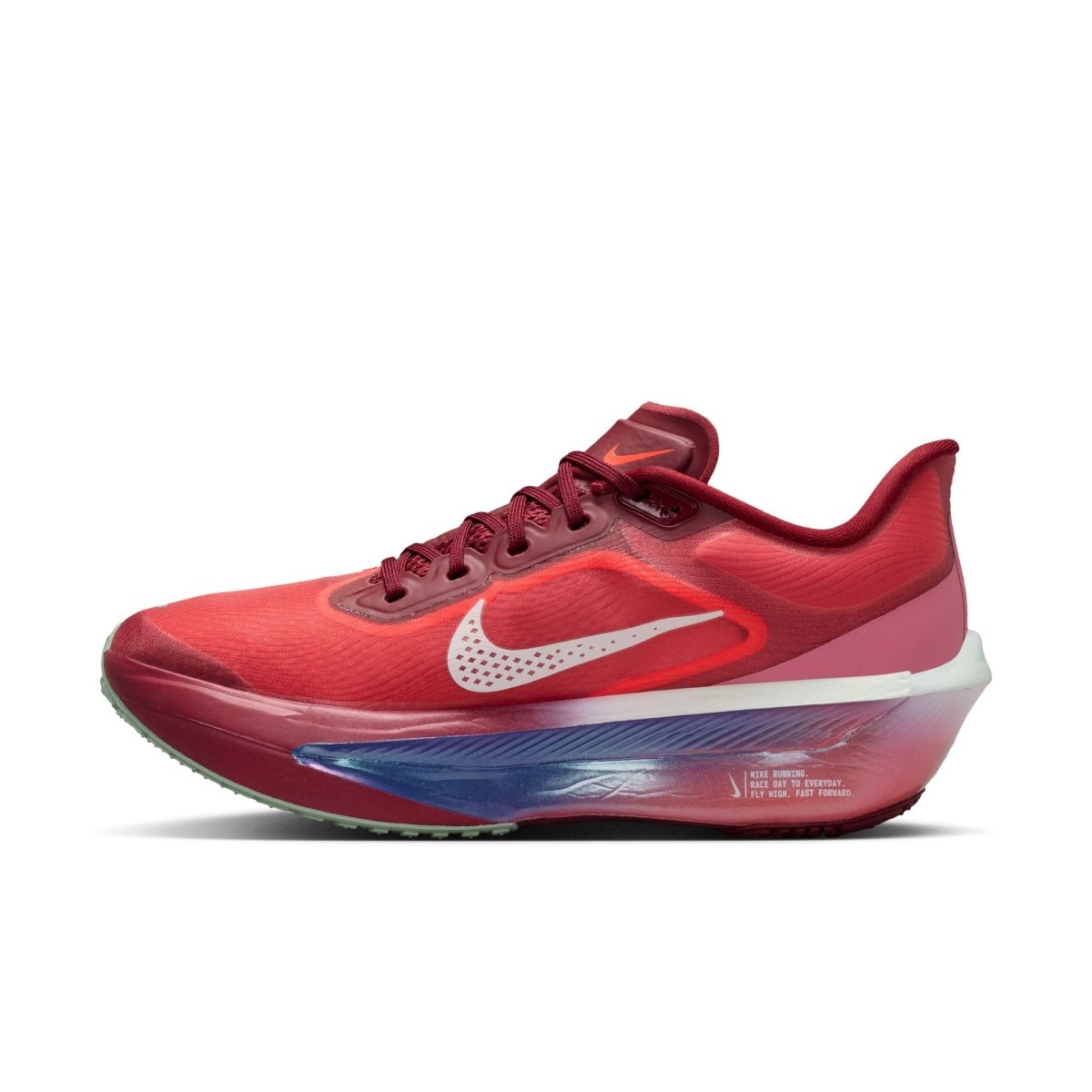 Nike Women's Zoom Fly 6 Racing Shoes - Team Red/Barely Green/Bright Crimson