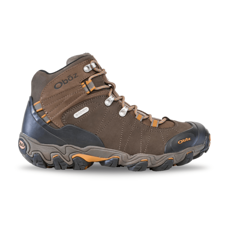 Oboz Men's Bridger Mid Waterproof Hiking Boots Sudan – Seliga Shoes