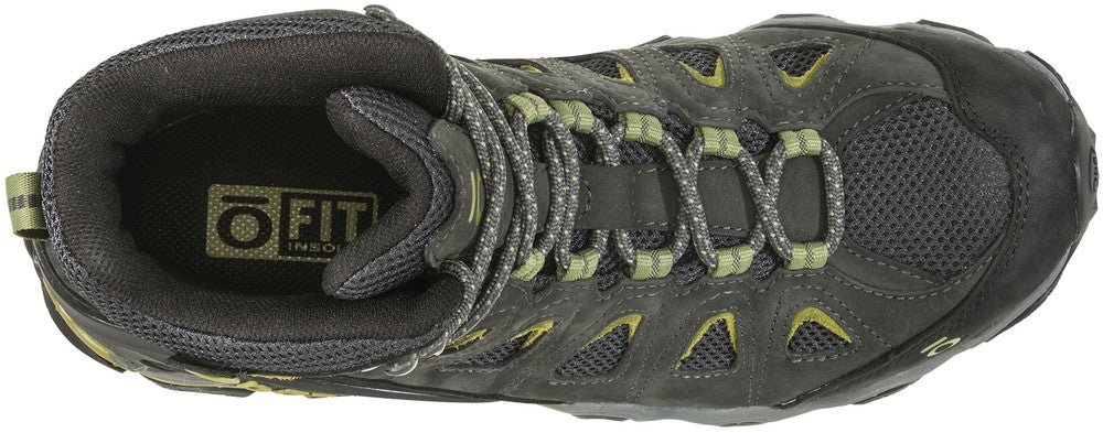 Oboz Men's Sawtooth II Mid Waterproof - Dark Shadow/Woodbine Green