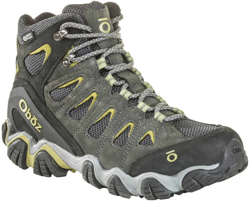 Oboz Men's Sawtooth II Mid Waterproof - Dark Shadow/Woodbine Green