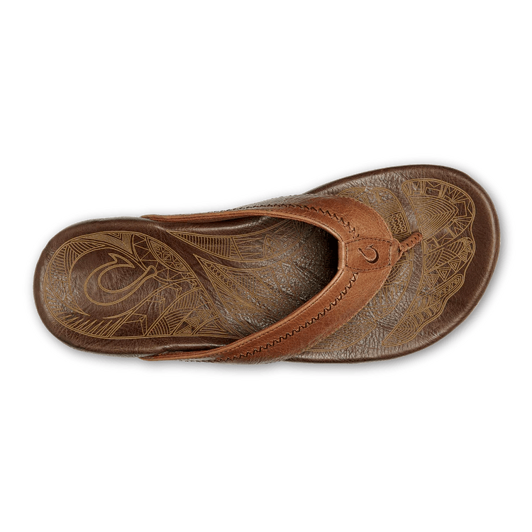 Olukai Men's Hiapo - Rum/Dark Wood