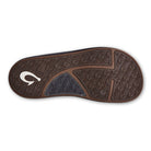 Olukai Men's 'Ilikai Leather Sandals - Charcoal