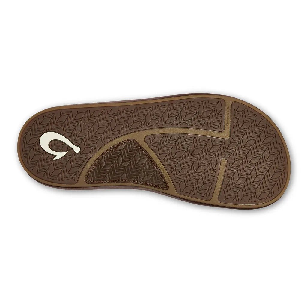 Olukai Men's Ilikai Leather Sandals - Toffee