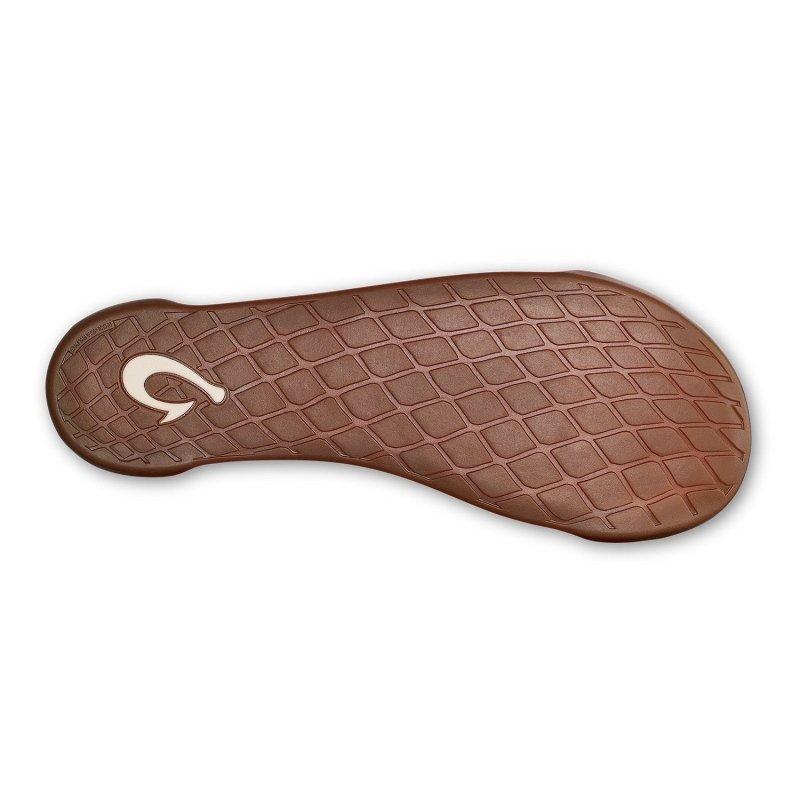 Olukai Men's Kipuka Hulu Slipper - Natural