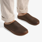Seliga ShoesOlukai Men's Ku'u Slipper - Dark Java