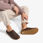 Seliga ShoesOlukai Men's Ku'u Slipper - Dark Java