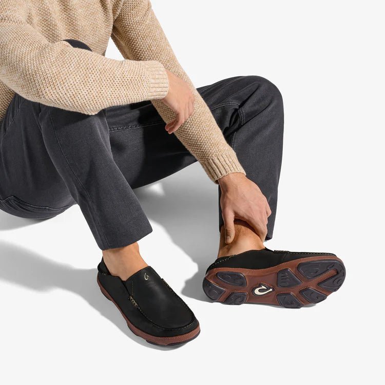 Olukai Men's Moloa - Black/Toffee