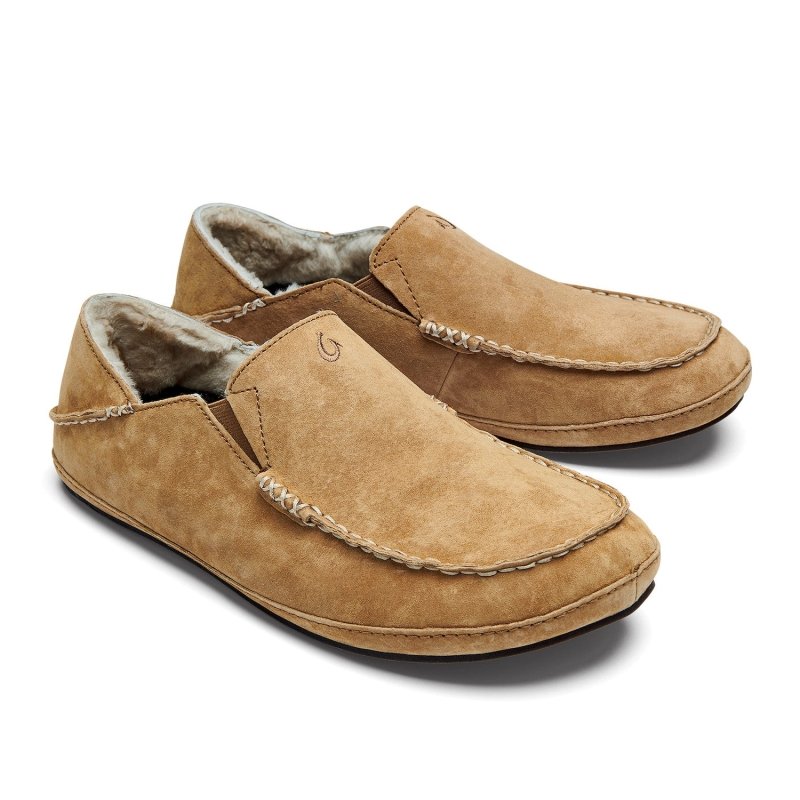 Olukai Men's Moloa Slipper - Tobacco