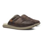 Olukai Men's Mua 'Ili Slipper - Dark Wood/Silt