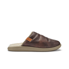 Olukai Men's Mua 'Ili Slipper - Dark Wood/Silt