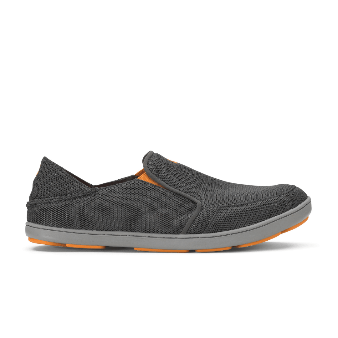 Olukai Men's Nohea Mesh Slip - On Shoe - Dark Shadow