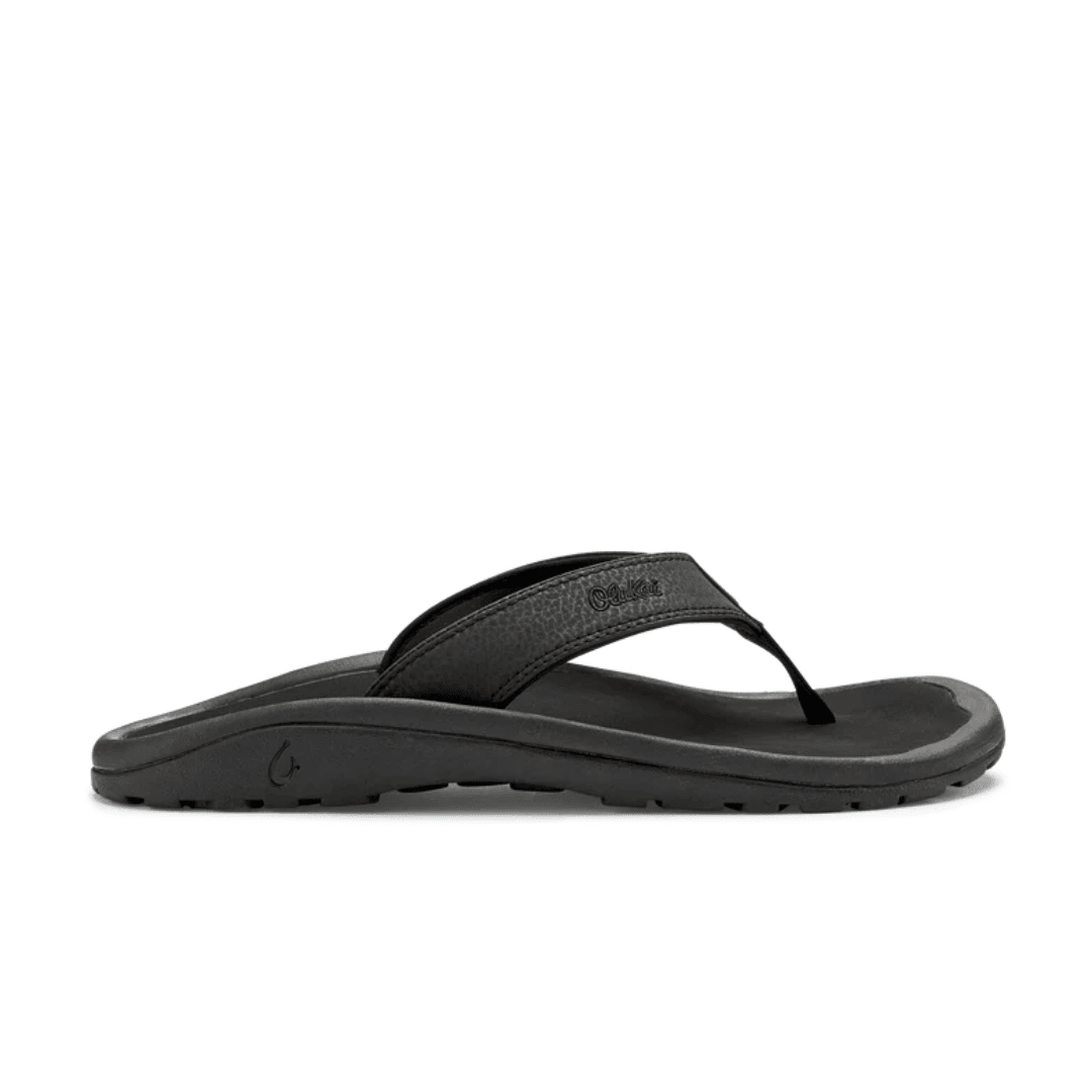 Olukai Men's Ohana Water - Friendly Sandals - Black/Black