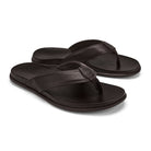 Olukai Men's 'Olali Leather Sandals - Dark Java