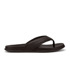 Olukai Men's 'Olali Leather Sandals - Dark Java
