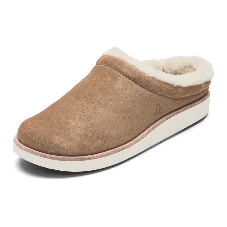 Seliga ShoesOlukai Women's Mani Slipper - Tan/Golden Sand