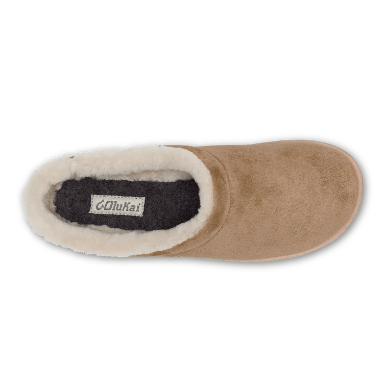 Seliga ShoesOlukai Women's Mani Slipper - Tan/Golden Sand