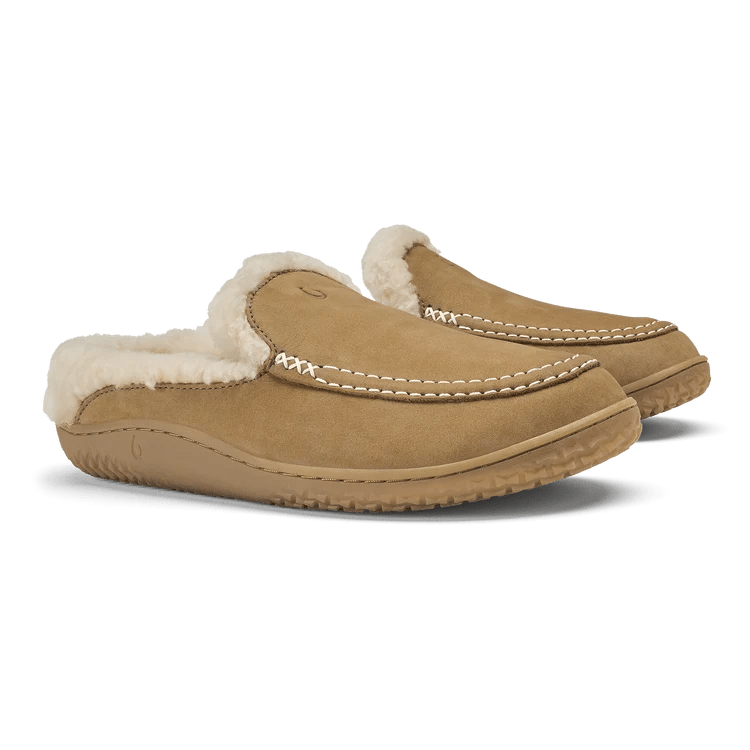 Olukai Women's Nohea Kolo Mule Slippers - Tan