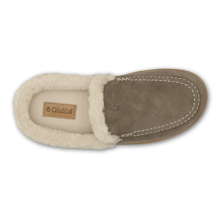 Olukai Women's Nohea Kolo Mule Slippers - Walnut