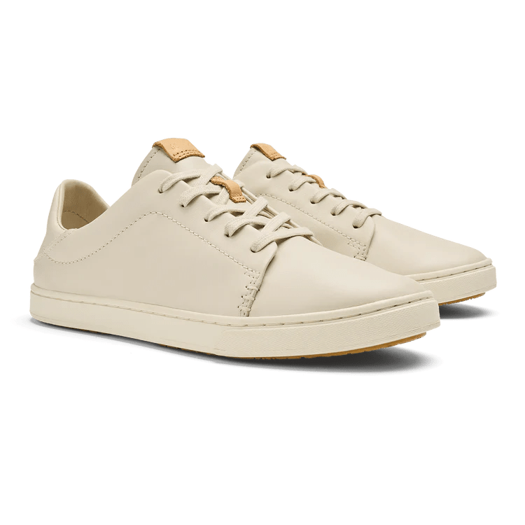 Olukai Women's Pehuea Li Ili Lace-Up Sneaker - Puka/Puka