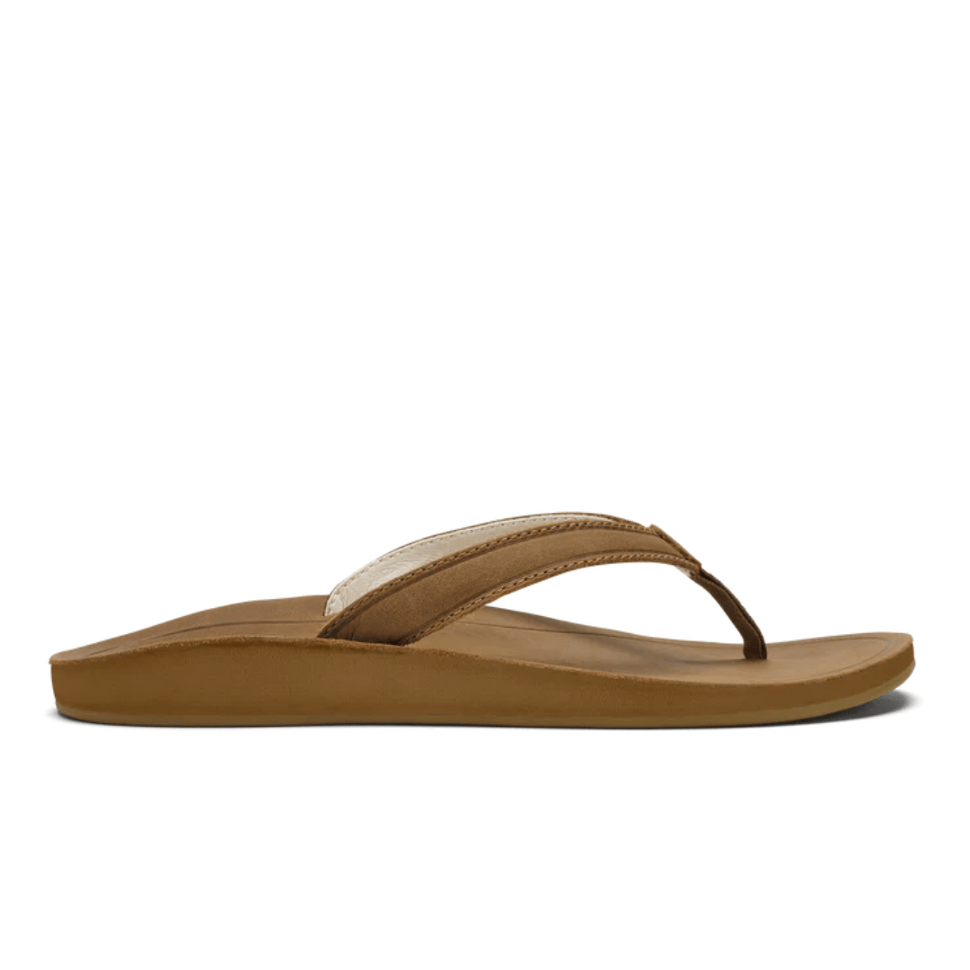 Olukai Women's Southshore Waterproof Leather Sandals - Toffee