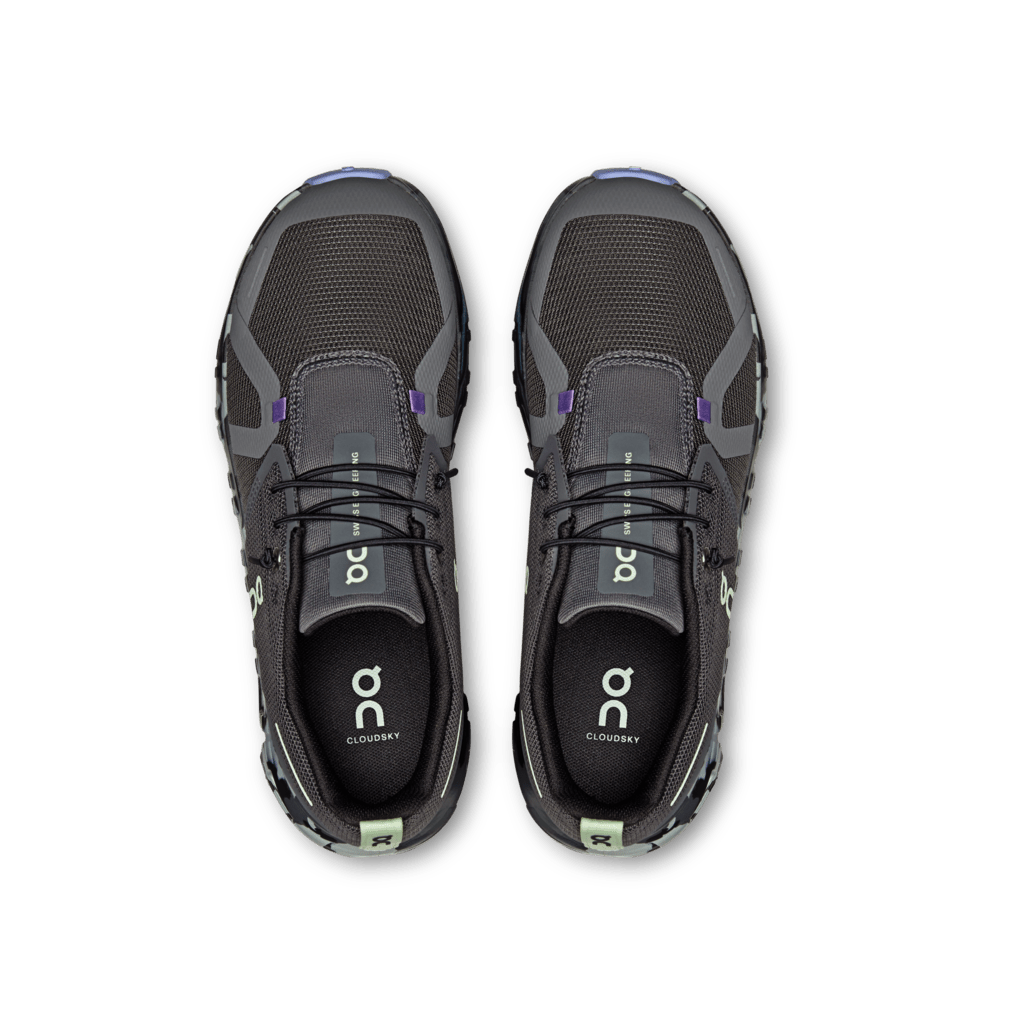 On Big Kids Cloud Sky 2 Shoes - Eclipse/Myrtle