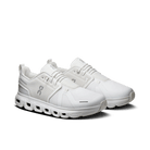 On Big Kids Cloud Sky 2 Shoes - White/White