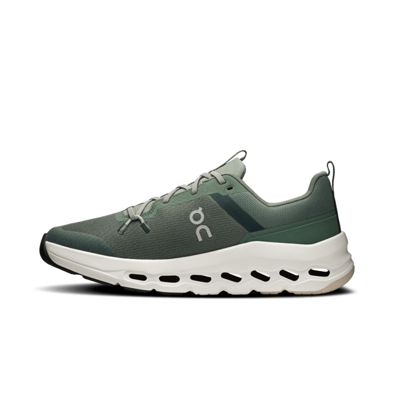 On Big Kids Cloudleap - Olive/Ghost