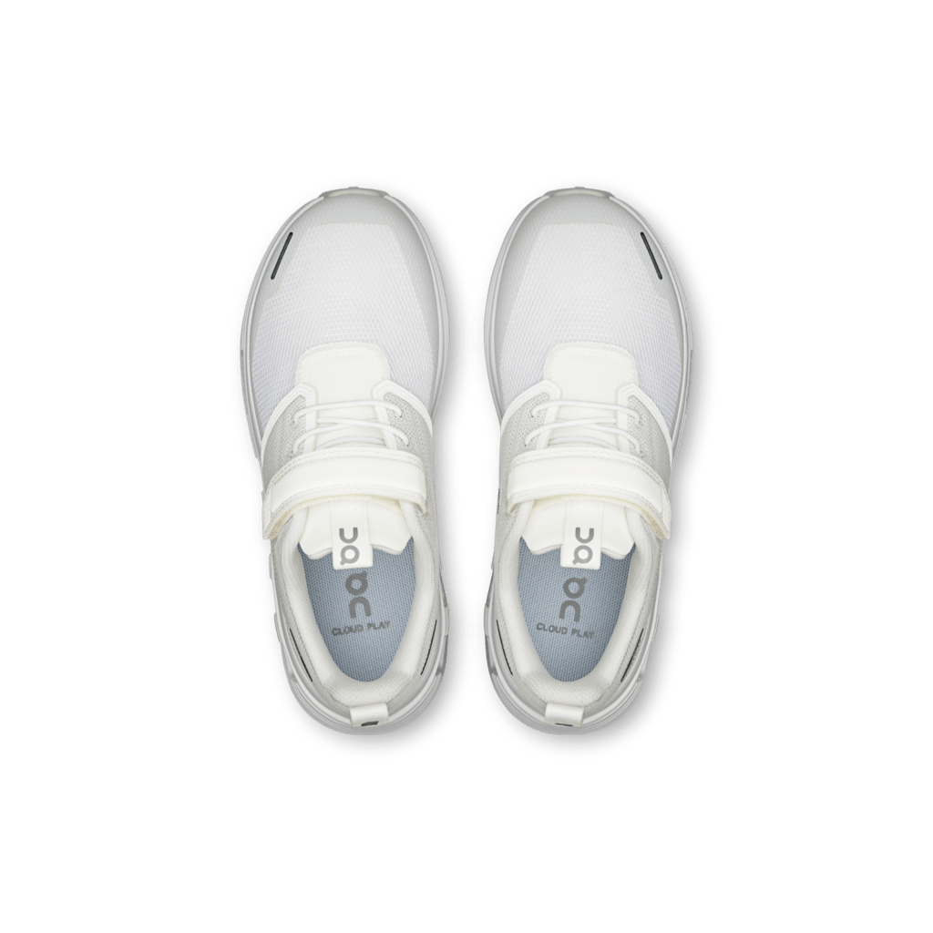 On Little Kids Cloud Play 2 Shoes - White/White