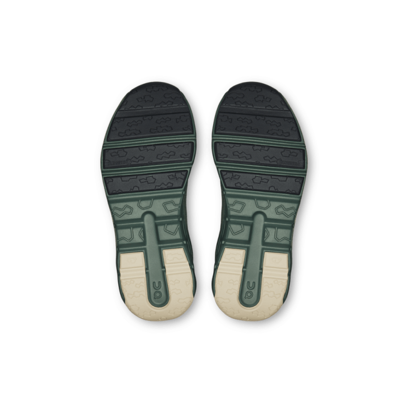 On Little Kids Cloudleap - Olive/Ghost