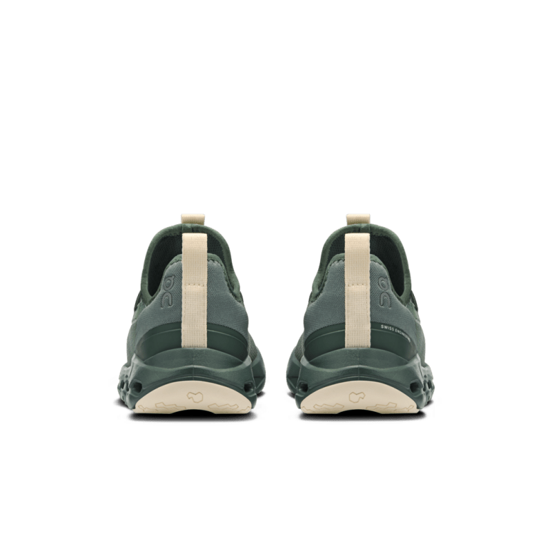 On Little Kids Cloudleap - Olive/Ghost