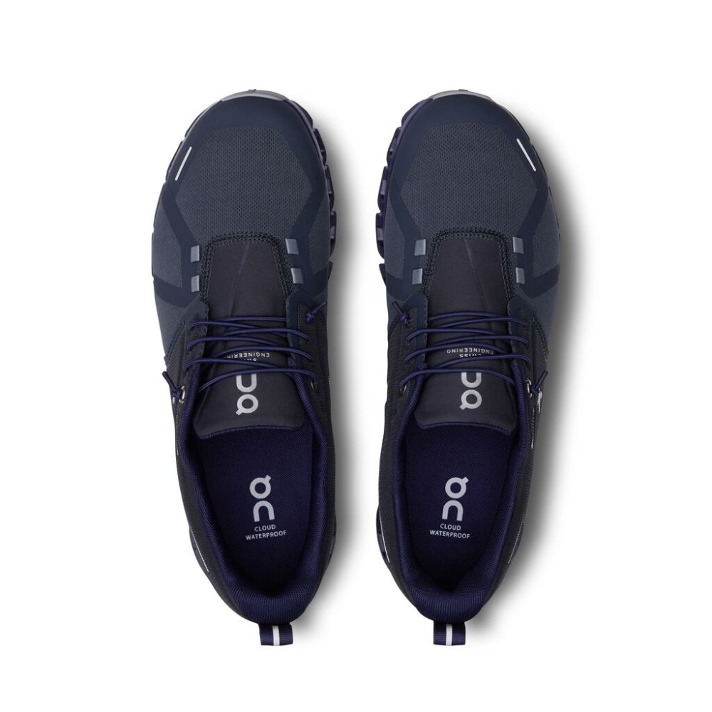 On Men's Cloud 5 Waterproof - Navy/Ink