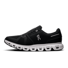On Men's Cloud 6 Lifestyle Shoes - Black/White (Wide Width)