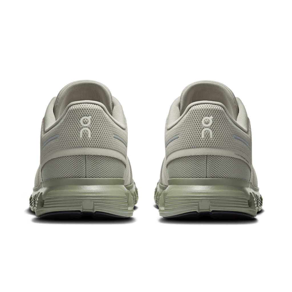 On Men's Cloud 6 Lifestyle Shoes - Brume/Olive