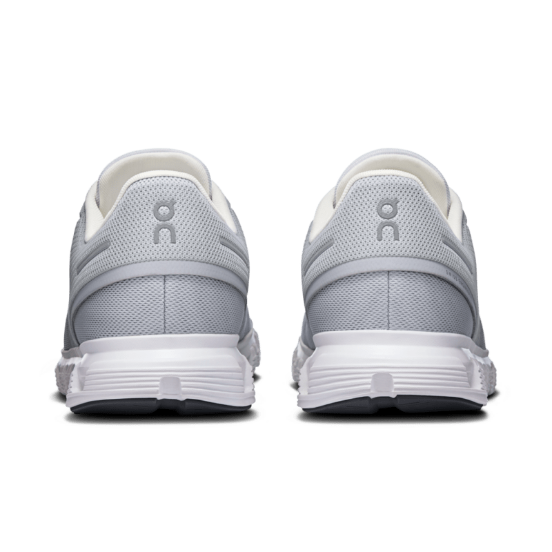 On Men's Cloud 6 Lifestyle Shoes - Glacier/White (Wide Width)