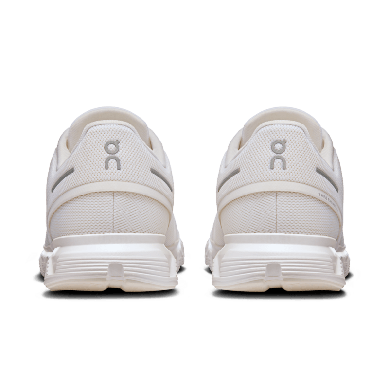 On Men's Cloud 6 Lifestyle Shoes - White/White (Wide Width)