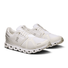 On Men's Cloud 6 Lifestyle Shoes - White/White (Wide Width)