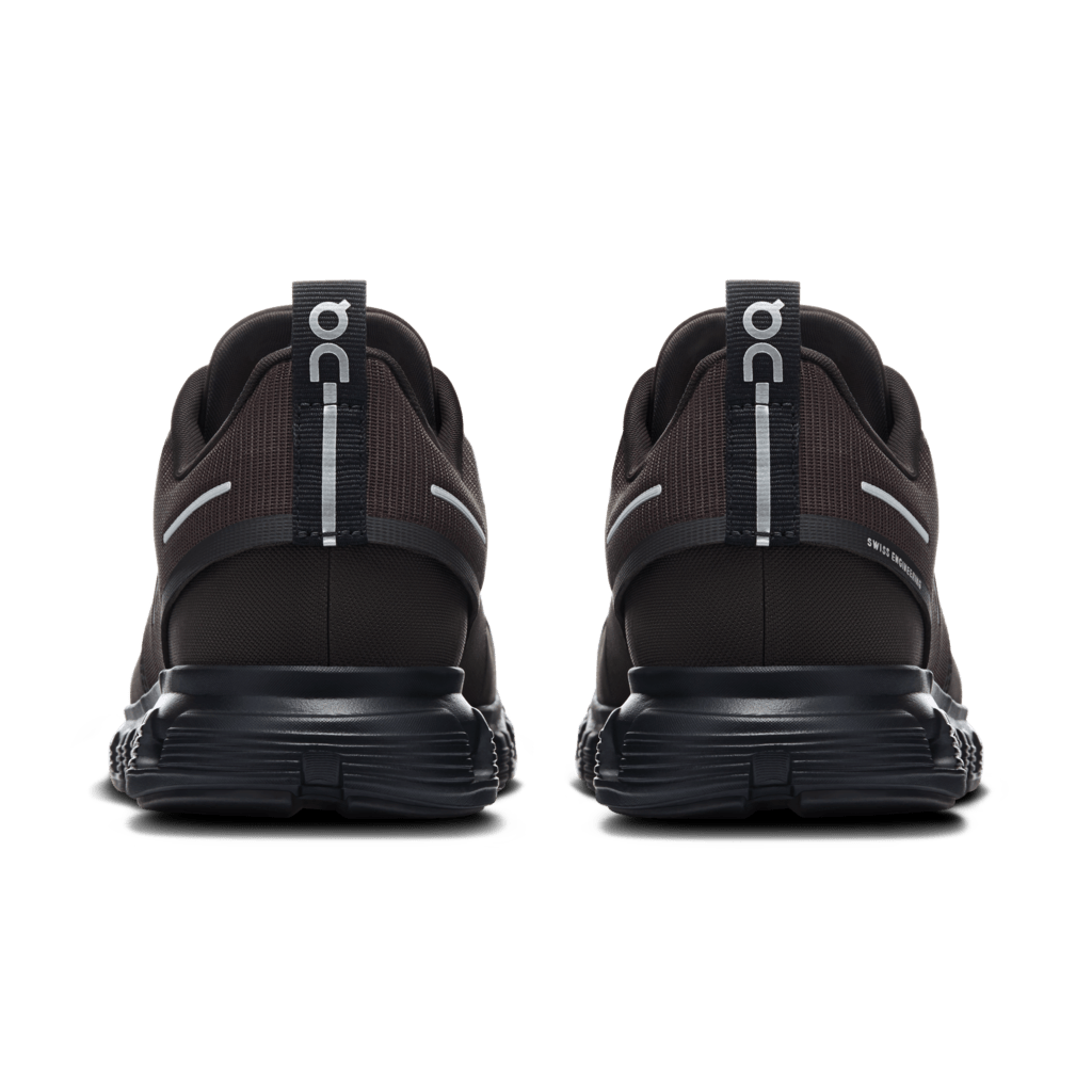 On Men's Cloud 6 Waterproof Lifestyle Shoes - Espresso/Black