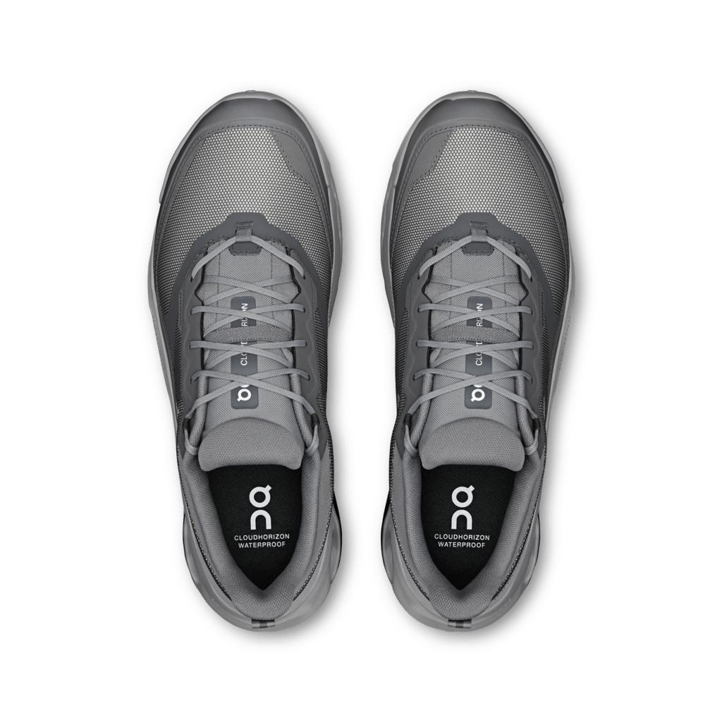 On Men's Cloudhorizon 2 Waterproof Hiking Shoes - Rock/Alloy