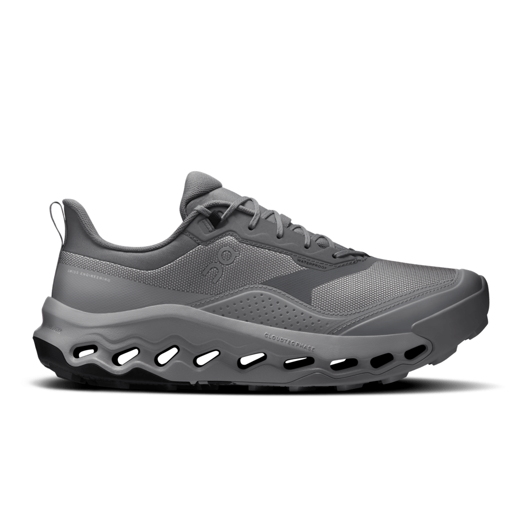 On Men's Cloudhorizon 2 Waterproof Hiking Shoes - Rock/Alloy