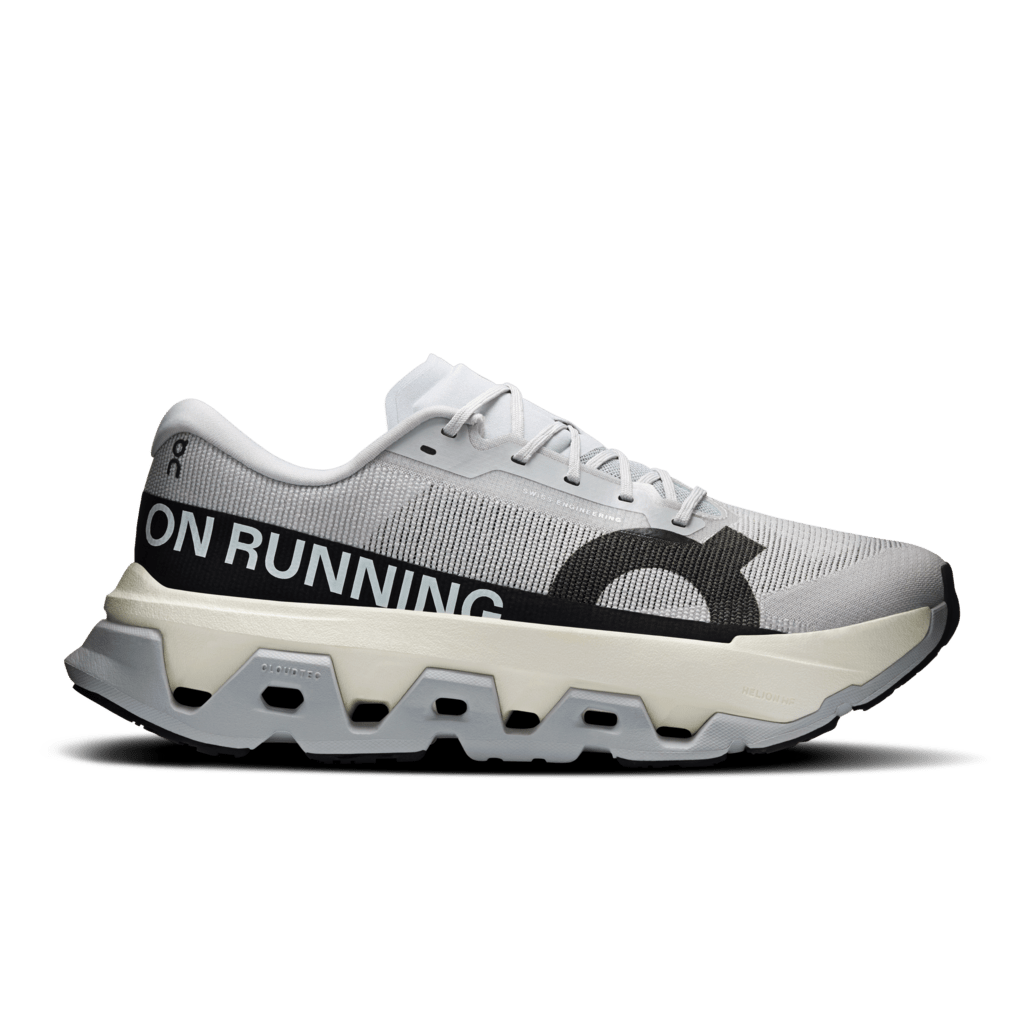 On Men's Cloudmonster 3 Hyper Running Shoes - Glacier/Black
