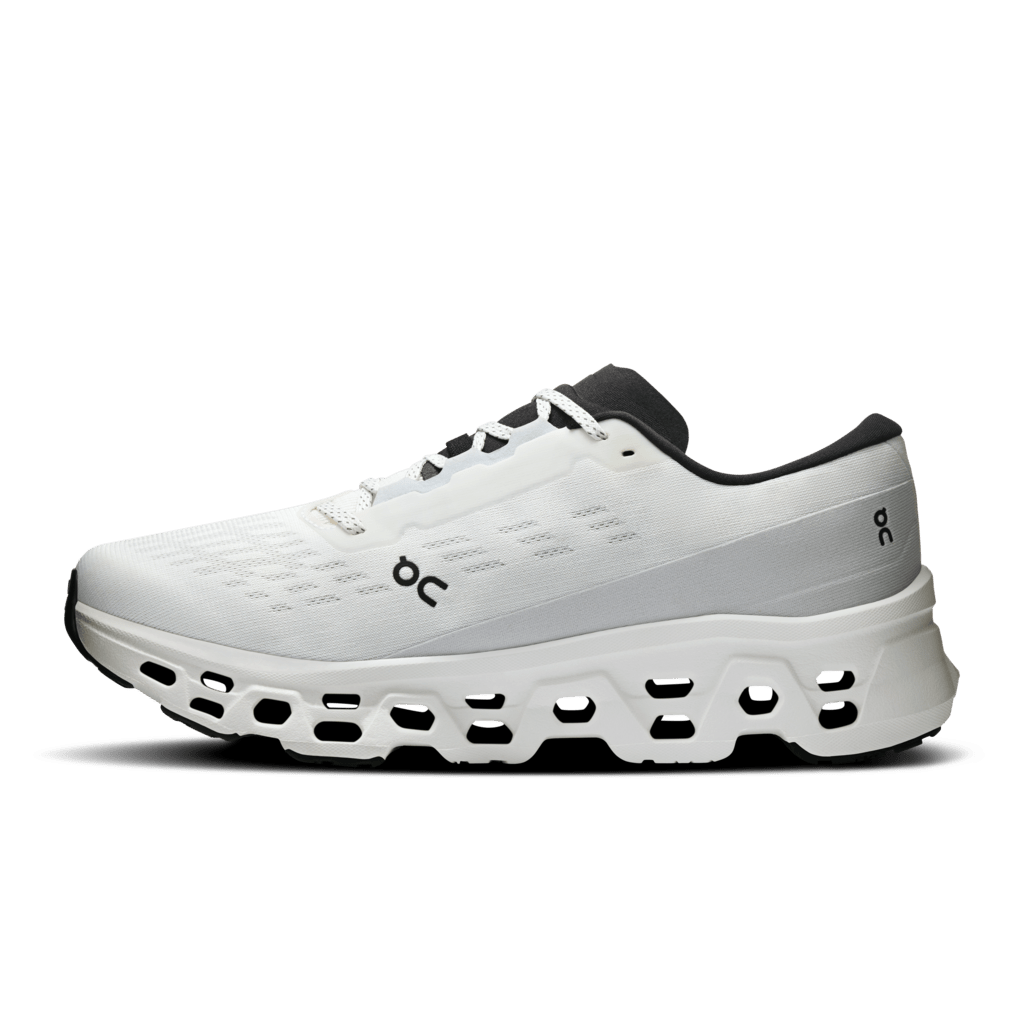 On Men's Cloudmonster 3 Running Shoes - White/White