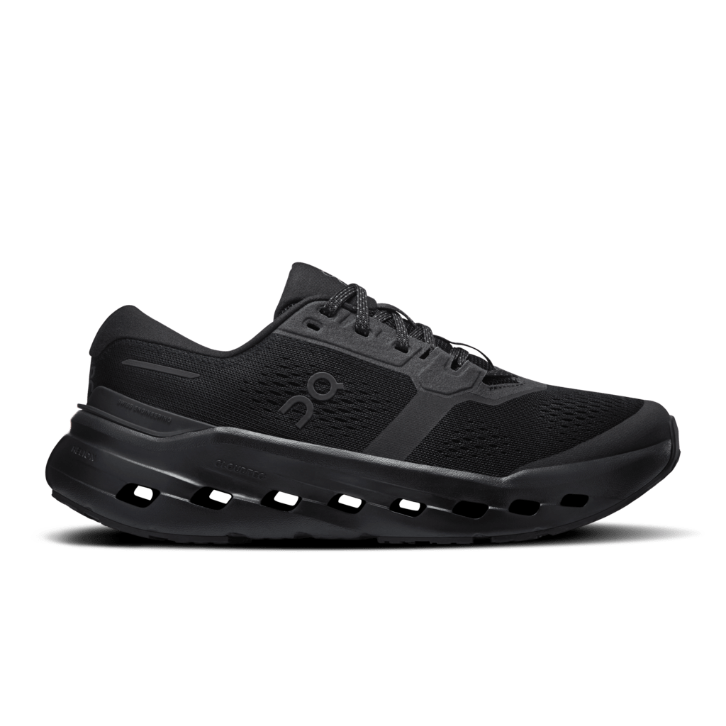 On Men's Cloudrunner 3 Running Shoes - Black/Black