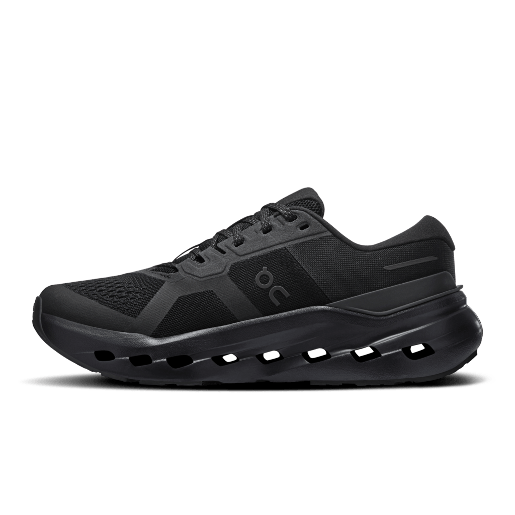 On Men's Cloudrunner 3 Running Shoes - Black/Black