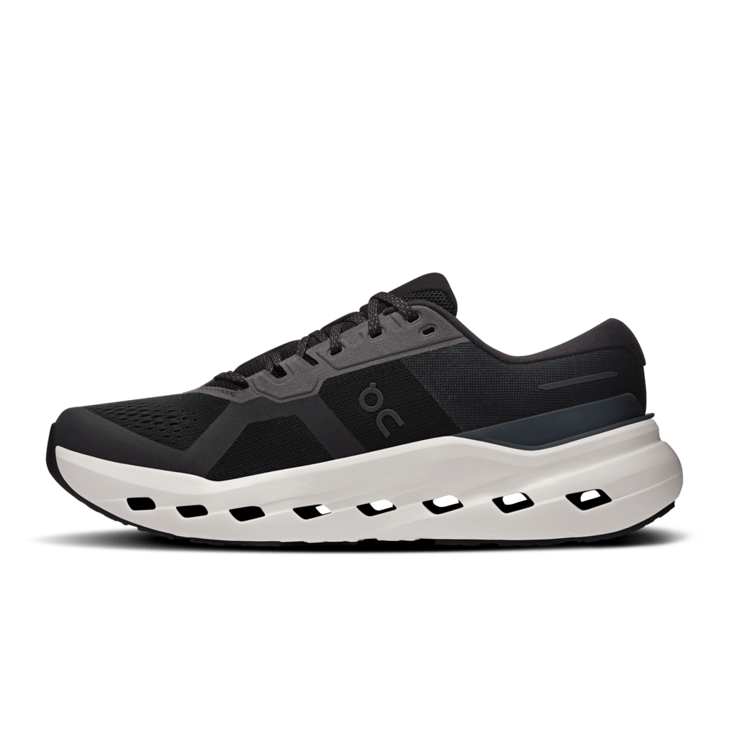 On Men's Cloudrunner 3 Running Shoes - Black/Ivory